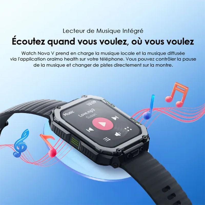 Cadrans de montre vidéo smart watch
